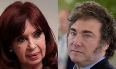 Cristina Kirchner critica a Javier Milei y le advierte: "Pegá un volantazo porque te vas a poner el país de sombrero"