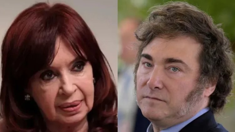 Cristina Kirchner critica a Javier Milei y le advierte: "Pegá un volantazo porque te vas a poner el país de sombrero"