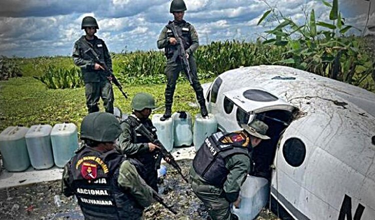 FANB Intercepta e Inmoviliza Aeronave Ilegal  Procedente del Caribe