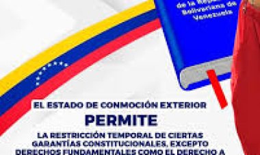 Venezuela activa la "Conmoción Exterior": El Estado se blinda ante la injerencia extranjera y endurece la defensa de la soberanía