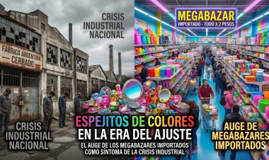 Espejitos de colores en la era del ajuste: el auge de los megabazares importados como síntoma de la crisis industrial