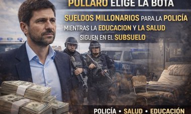 Pullaro elige la bota: Sueldos millonarios para la Policía mientras la educación y la salud siguen en el subsuelo