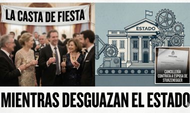La "Casta" está de fiesta: Mientras desguazan el Estado, Cancillería contrata a la esposa de Sturzenegger