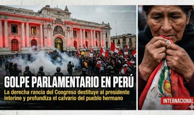 ¡Golpe parlamentario en Perú! La derecha rancia del Congreso destituye al presidente interino y profundiza el calvario del pueblo hermano
