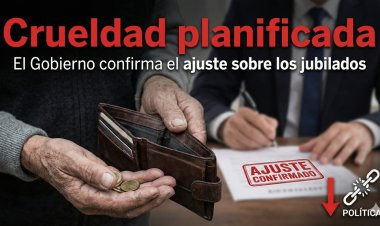 Crueldad planificada: El Gobierno confirma el ajuste sobre los jubilados y les arrebata el bono de subsistencia