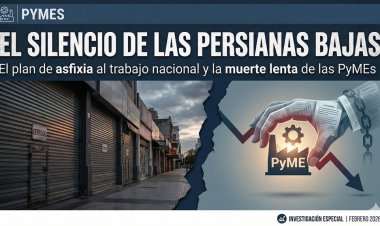 El silencio de las persianas bajas: El plan de asfixia al trabajo nacional y la muerte lenta de las PyMEs