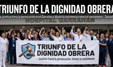 Triunfo de la dignidad obrera: La Justicia frena la persecución en el Garrahan y blinda la resistencia contra el vaciamiento