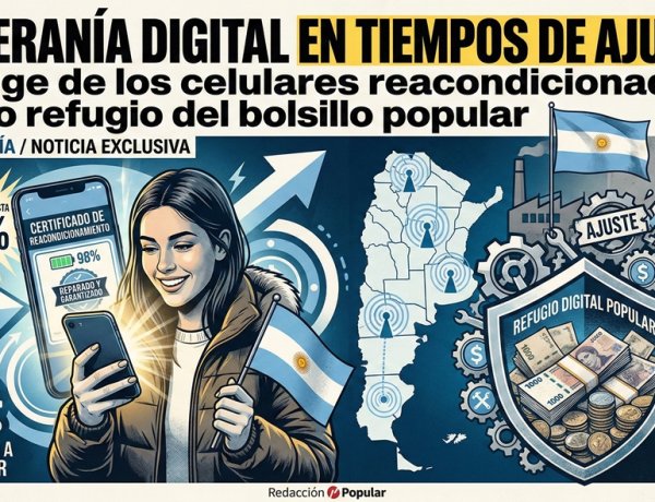 Soberanía Digital en tiempos de ajuste: El auge de los celulares reacondicionados como refugio del bolsillo popular