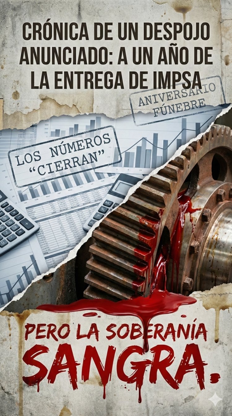 Crónica de un despojo anunciado: a un año de la entrega de IMPSA, los números "cierran" pero la soberanía sangra