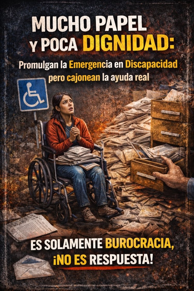 Mucho papel y poca dignidad: Promulgan la Emergencia en Discapacidad pero cajonean la ayuda real