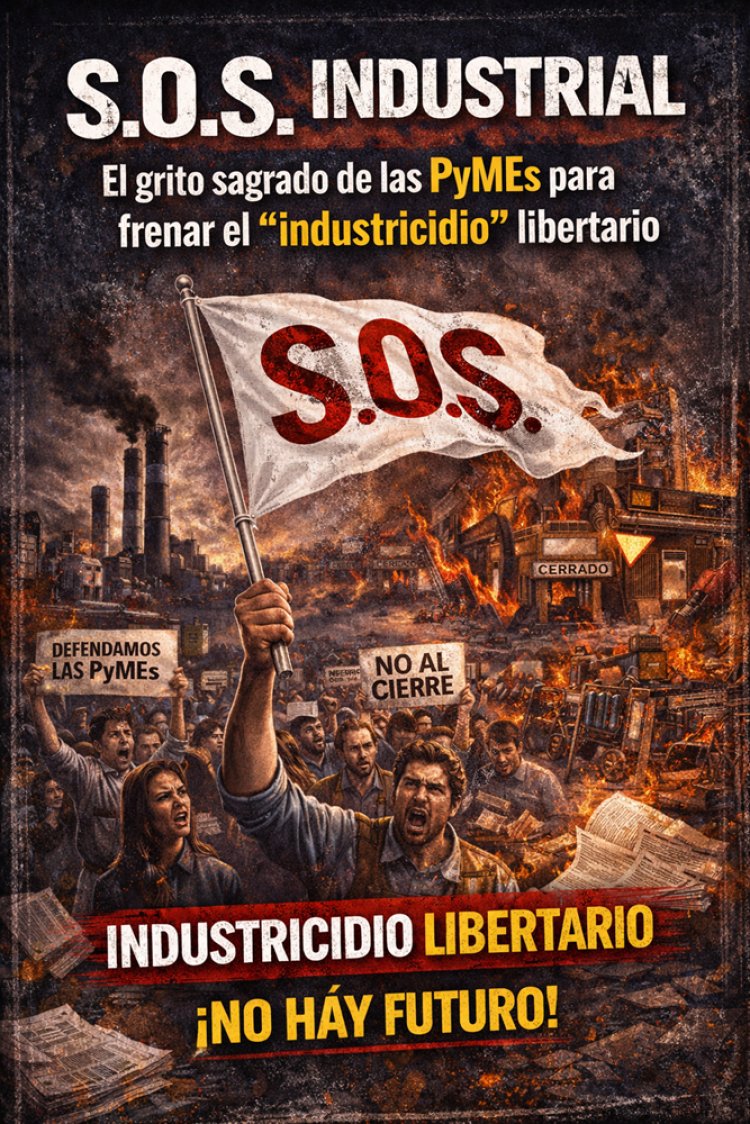 S.O.S. Industrial: El grito sagrado de las PyMEs para frenar el "industricidio" libertario