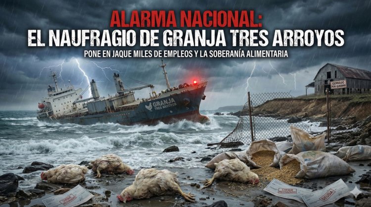 Alarma nacional: El naufragio de Granja Tres Arroyos pone en jaque miles de empleos y la soberanía alimentaria