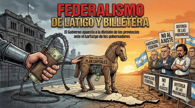 Federalismo de látigo y billetera: El Gobierno apuesta a la división de las provincias ante el hartazgo de los gobernadores