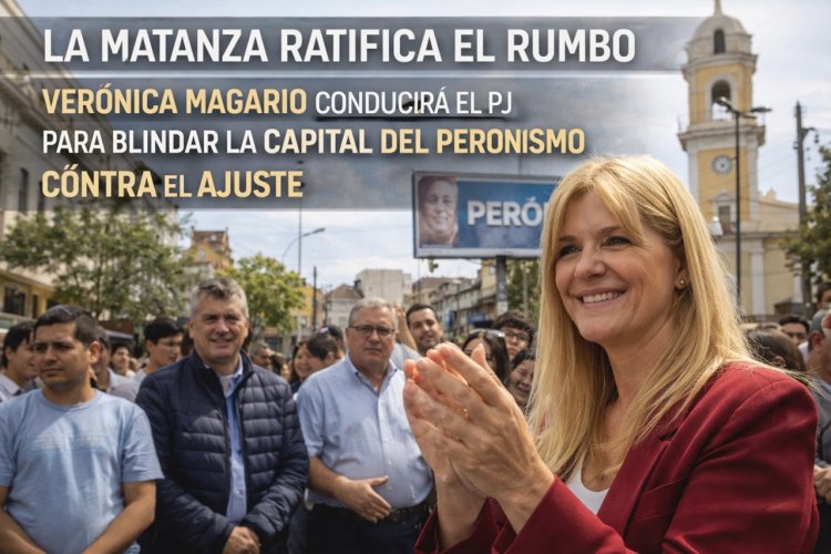 La Matanza ratifica el rumbo: Verónica Magario conducirá el PJ para blindar la Capital del Peronismo contra el ajuste