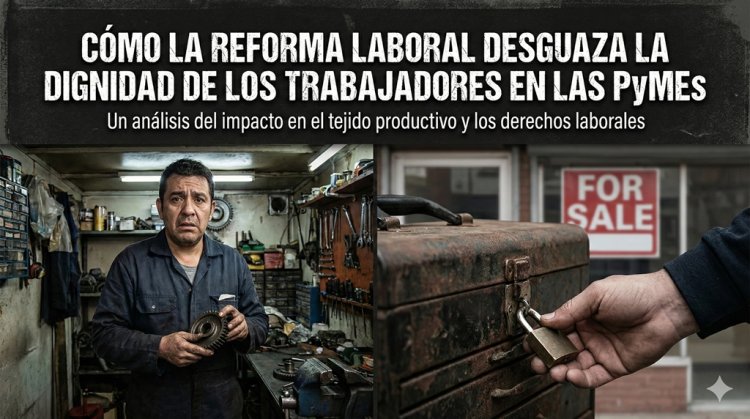 El retorno a la servidumbre: Cómo la reforma laboral desguaza la dignidad de los trabajadores en las PyMEs