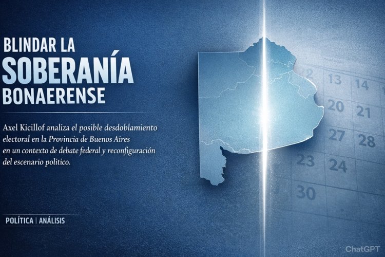 Blindar la soberanía bonaerense: Kicillof analiza el desdoblamiento para proteger el bastión del Proyecto Nacional y Popular
