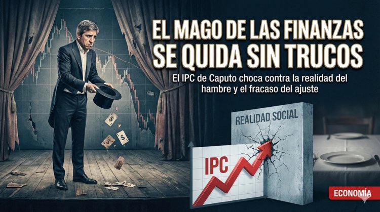 El "Mago" de las Finanzas se queda sin trucos: El IPC de Caputo choca contra la realidad del hambre y el fracaso del ajuste