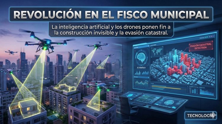 Revolución en el fisco municipal: La inteligencia artificial y los drones ponen fin a la "construcción invisible" y la evasión catastral