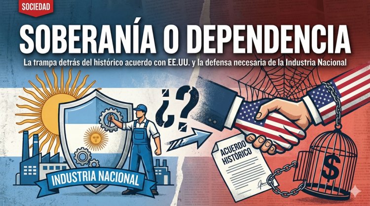 Soberanía o Dependencia: La trampa detrás del "histórico acuerdo" con EE.UU. y la defensa necesaria de la Industria Nacional