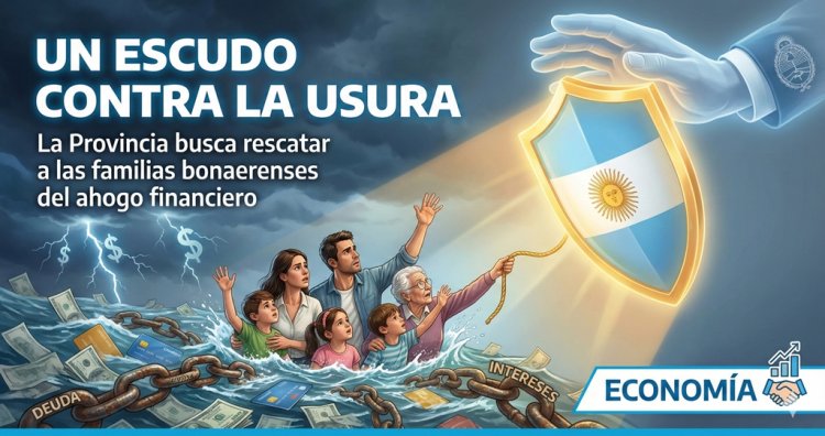 Un escudo contra la usura: La Provincia busca rescatar a las familias bonaerenses del ahogo financiero