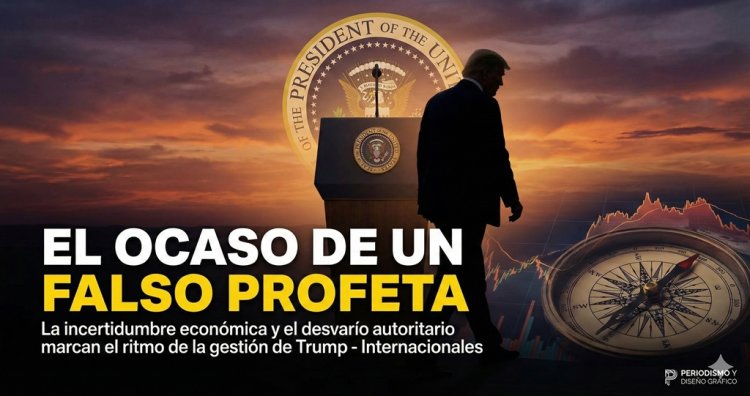 El ocaso de un falso profeta: La incertidumbre económica y el desvarío autoritario marcan el ritmo de la gestión de Trump