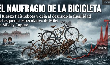 El naufragio de la "bicicleta": El Riesgo País rebota y deja al desnudo la fragilidad del esquema especulativo de Milei y Caputo