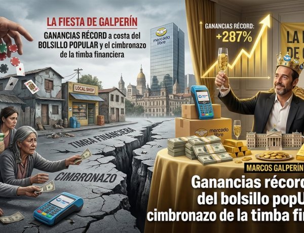 La fiesta de Galperín: Ganancias récord a costa del bolsillo popular y el cimbronazo de la timba financiera