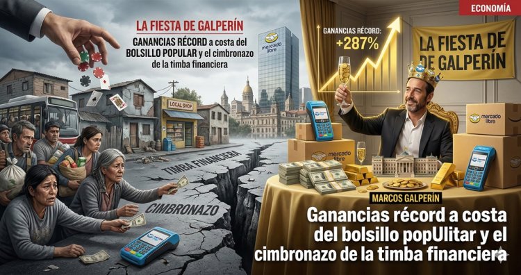 La fiesta de Galperín: Ganancias récord a costa del bolsillo popular y el cimbronazo de la timba financiera