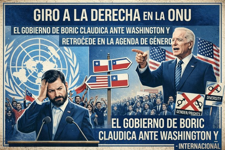 Giro a la derecha en la ONU: El gobierno de Boric claudica ante Washington y retrocede en la agenda de género