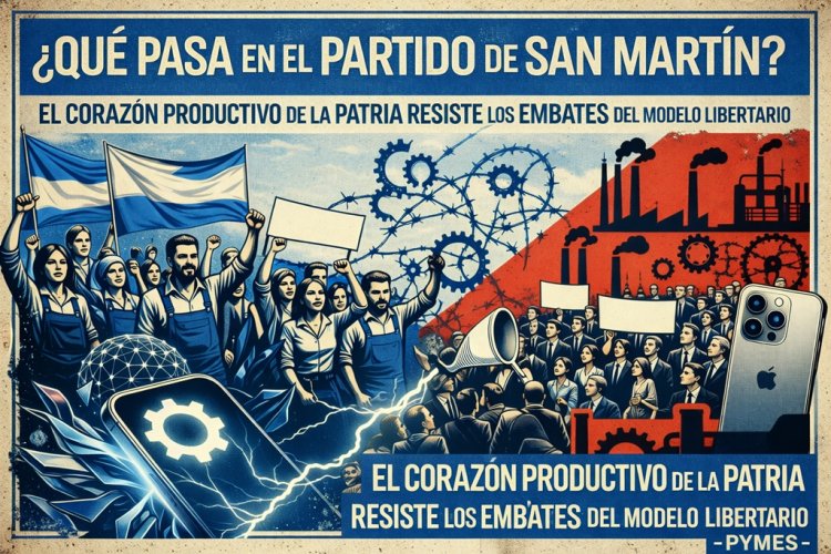 Que pasa en el Partido de San Martín: El corazón productivo de la Patria resiste los embates del modelo libertario