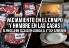 Vaciamiento en el campo y hambre en las casas: El modelo de exclusión liquida el stock ganadero