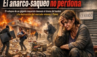 El "anarco-saqueo" no perdona: El colapso de un gigante mayorista desnuda el drama del hambre y la destrucción del mercado interno