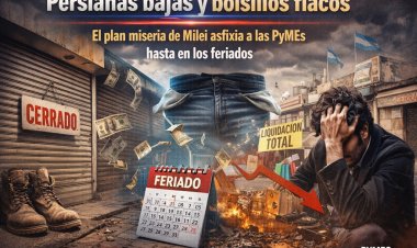 Persianas bajas y bolsillos flacos: El "plan miseria" de Milei asfixia a las PyMEs hasta en los feriados
