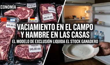 Vaciamiento en el campo y hambre en las casas: El modelo de exclusión liquida el stock ganadero