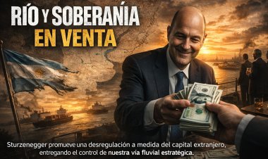 El desguace de la soberanía fluvial: Sturzenegger y una desregulación a la medida del capital transnacional