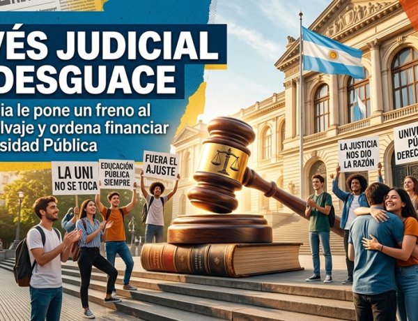 Revés judicial al desguace: La Justicia le pone un freno al ajuste salvaje y ordena financiar la Universidad Pública