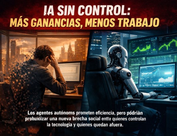 La era de los agentes autónomos: ¿Eficiencia corporativa o nueva brecha estructural?