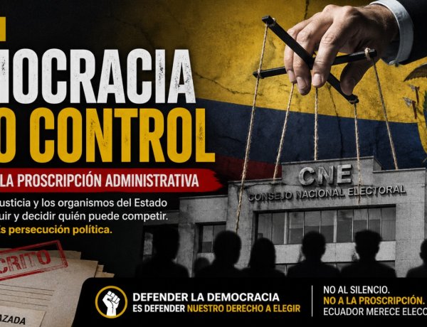 Ecuador: La democracia tutelada y el avance de la proscripción administrativa