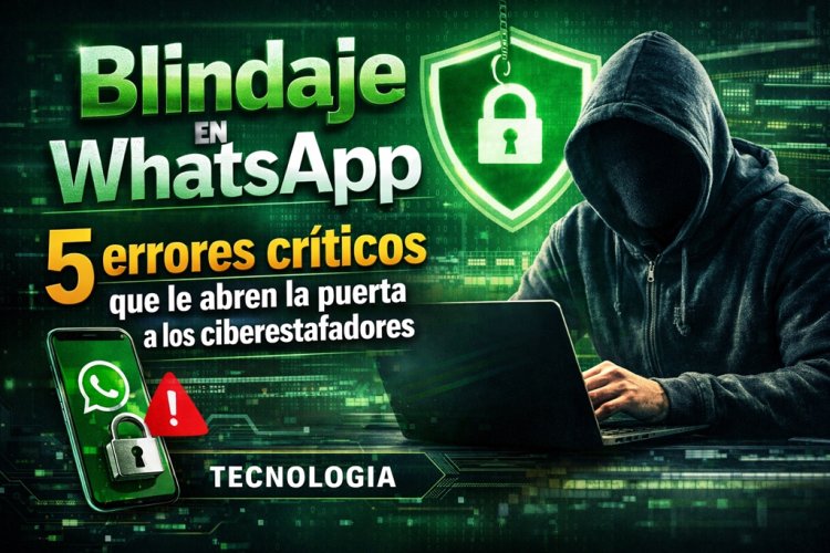 Blindaje en WhatsApp: 5 errores críticos que le abren la puerta a los ciberestafadores
