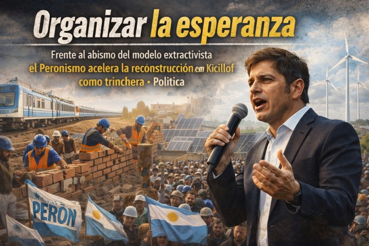 Organizar la esperanza: Frente al abismo del modelo extractivista, el Peronismo acelera la reconstrucción con Kicillof como trinchera