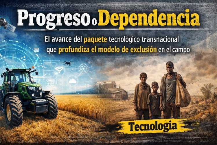 ¿Progreso o Dependencia?: El avance del paquete tecnológico transnacional que profundiza el modelo de exclusión en el campo