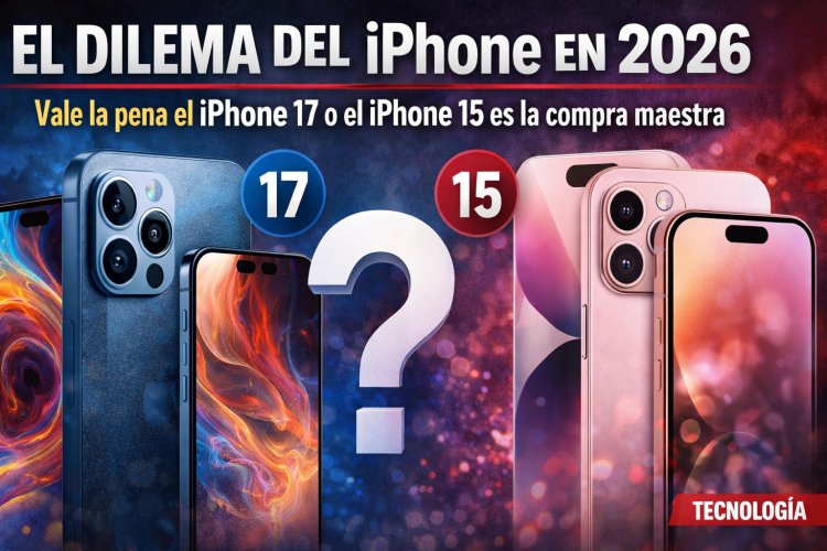 El dilema del iPhone en 2026: ¿Vale la pena el iPhone 17 o el iPhone 15 es la compra maestra?