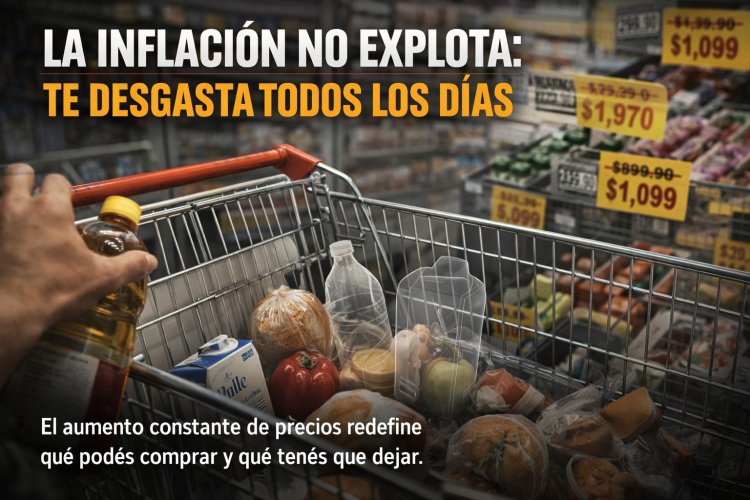 El flagelo del "goteo" inflacionario: cuando los precios disciplinan el consumo popular