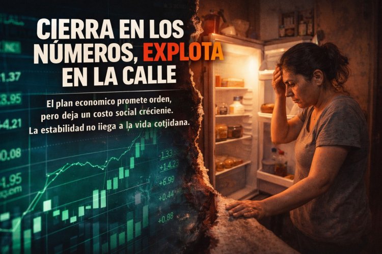 Entre la fantasía financiera y el abismo social: un plan que no cierra