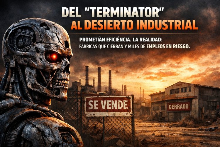 El mito del "Terminator" y la realidad del desierto industrial: el plan sistemático para una Argentina sin fábricas