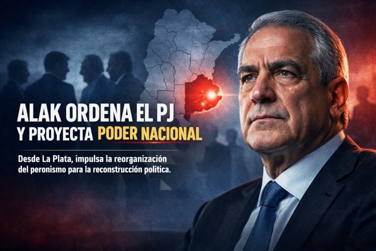 El bastión platense: Alak reorganiza el PJ y proyecta la reconstrucción nacional desde Buenos Aires