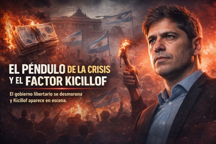 El péndulo de la crisis: la descomposición del programa libertario y el factor Kicillof