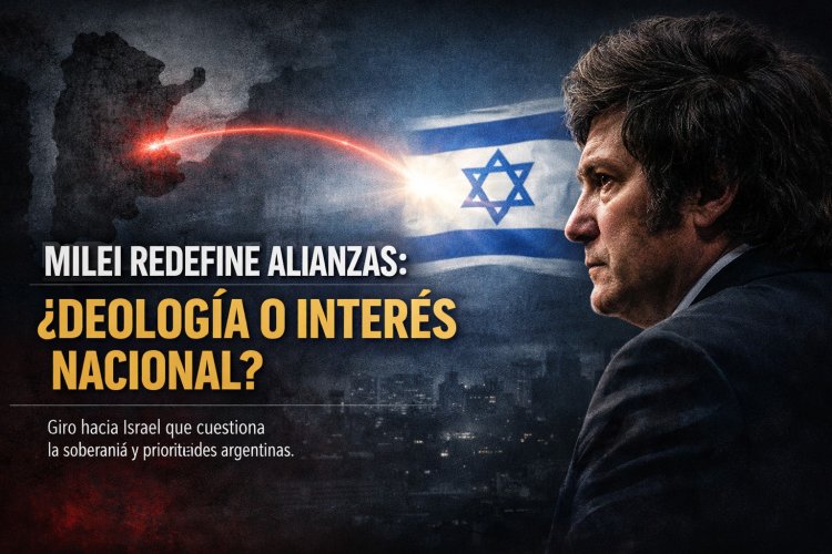 Cruzada civilizatoria y sumisión geopolítica: la deriva excluyente de Milei en Israel