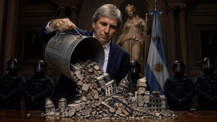 El ajuste de Caputo: el vaciamiento del Estado bajo el disfraz de la "paz social"