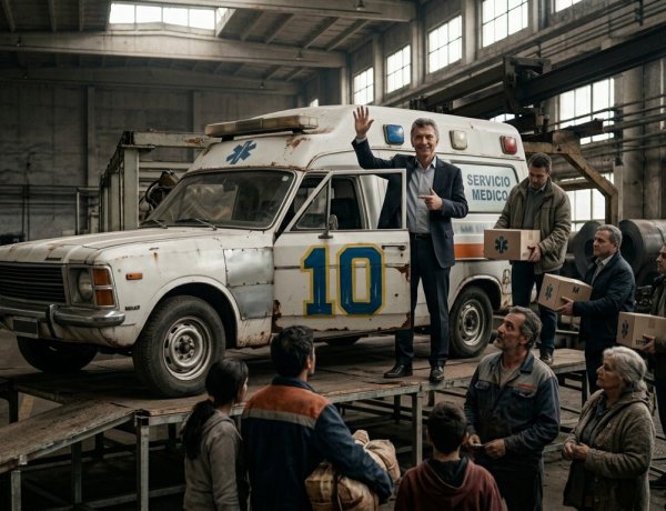 La ambulancia de Macri: el reciclaje de la derecha ante el drama social